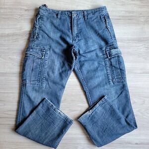 Vintage Y2K Oakley Industrial Denim Fleece Lined Pants